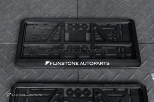 กรอบป้ายทะเบียน แบบสกรีน โลโก้ Flinstone Autopart