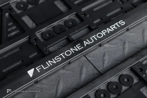 กรอบป้ายทะเบียน แบบสกรีน โลโก้ Flinstone Autopart