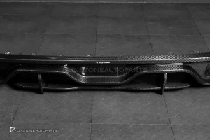 ดิฟฟิวเซอร์+สเกิร์ตข้าง Carbon fiber สำหรับ Porsche cayenne E3 ทรง TAKD