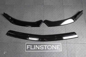 ลิ้นหน้า สำหรับ W177 A-Class ทรง GTs สีดำเงา
