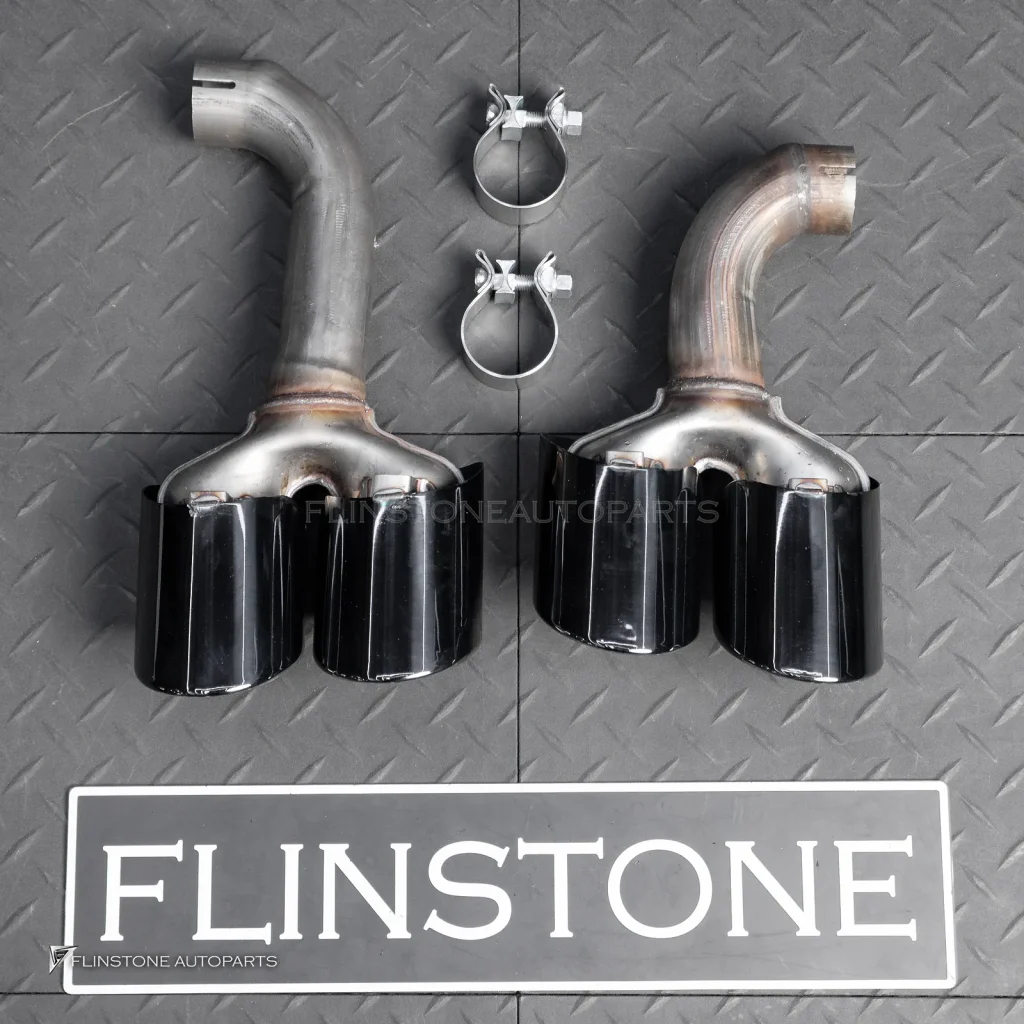 ปลายท่อ สำหรับ BMW X3M G01 สีดำเงา