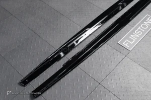 สเกิร์ตข้าง G30 Series 5 ทรง M Performance สีดำเงา