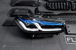 ชุดกันชนหน้า สำหรับ BMW G30 Series 5 LCI พร้อมไฟหน้า