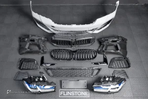 ชุดกันชนหน้า สำหรับ BMW G30 Series 5 LCI พร้อมไฟหน้า