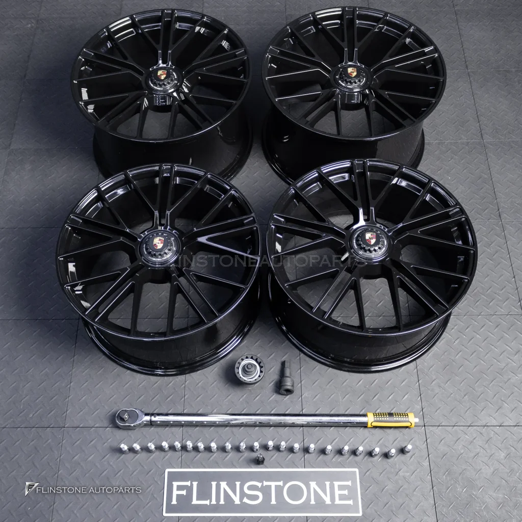 ล้อ Custom forged แบบ Center lock สำหรับ Porsche 976 Panamera ขอบ 21 5-130