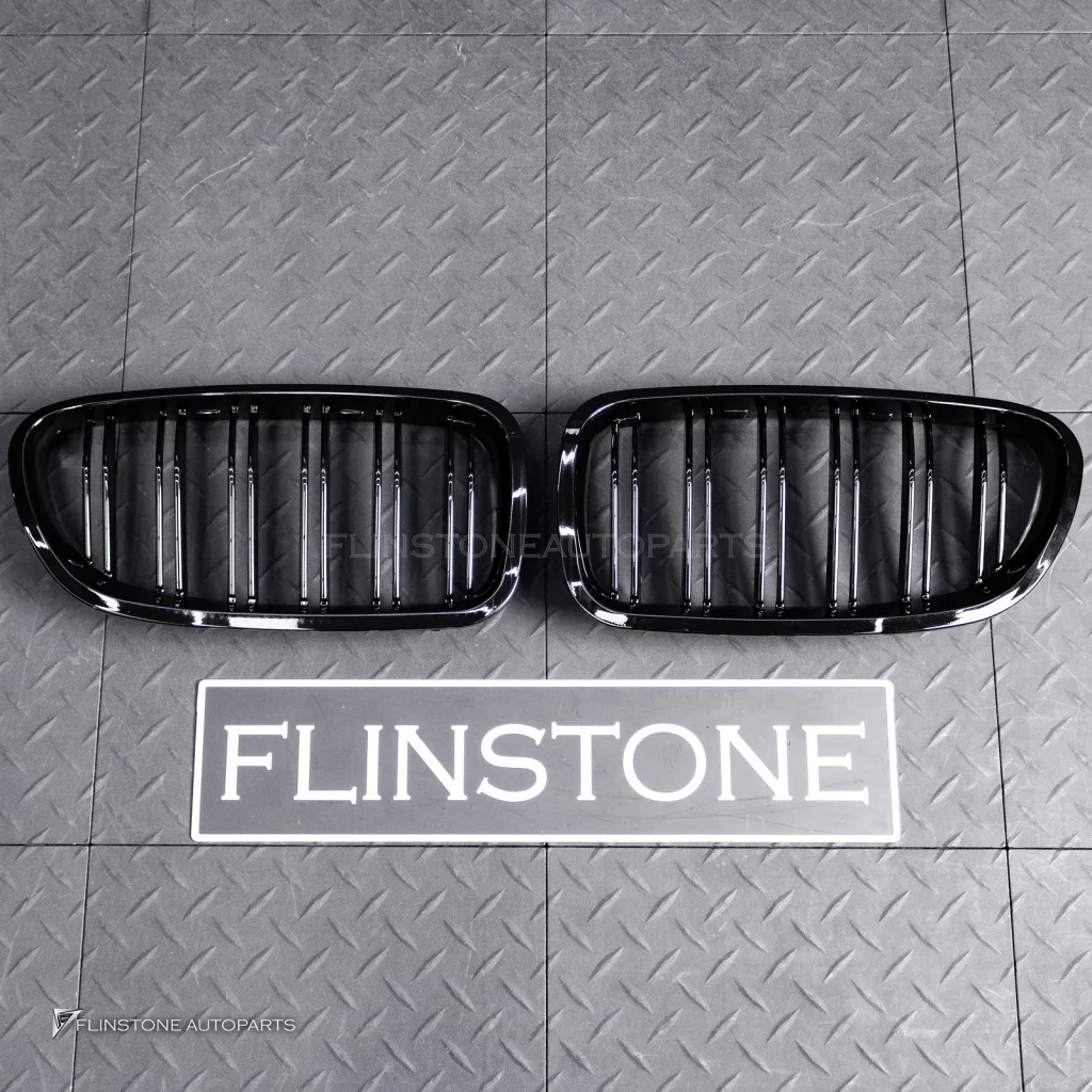 กระจังหน้า BMW F10 Series 5 LCI เส้นคู่ ดำเงา