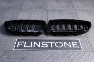 กระจังหน้า BMW F10 Series 5 LCI เส้นคู่ ดำเงา