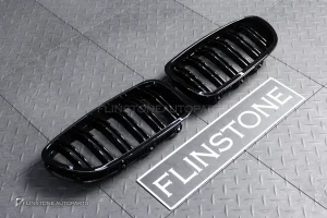 กระจังหน้า BMW F10 Series 5 LCI เส้นคู่ ดำเงา