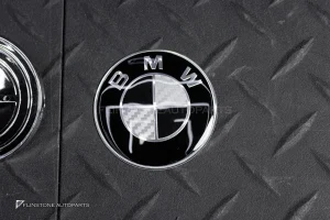 โลโก้ หน้า-หลัง สำหรับ BMW สีดำ