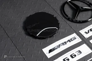 โลโก้ สำหรับ W464 G-Class G63 สีดำเงา