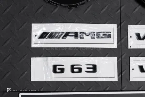 โลโก้ สำหรับ W464 G-Class G63 สีดำเงา