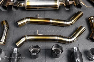 ชุดท่อ USUS Titanium สีทอง สำหรับ BMW M2 G87