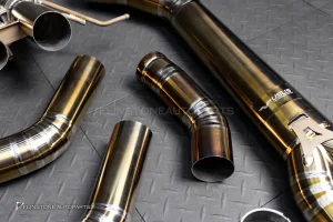 ชุดท่อ USUS Titanium สีทอง สำหรับ BMW M2 G87