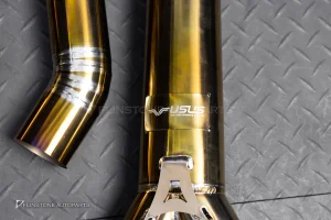 ชุดท่อ USUS Titanium สีทอง สำหรับ BMW M2 G87