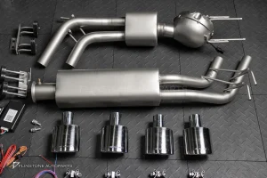 ชุดท่อ Active Sound สำหรับ Mercedes Benz W464 G-Class พร้อมปลายท่อ G63