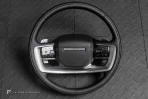 พวงมาลัย สำหรับ Range Rover Vogue หนังดำ ด้ายดำ