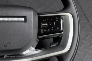 พวงมาลัย สำหรับ Range Rover Vogue หนังดำ ด้ายดำ