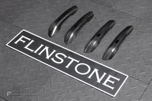 ชุดมือจับ Carbon fiber แบบครอบแปะ สำหรับ Audi A5