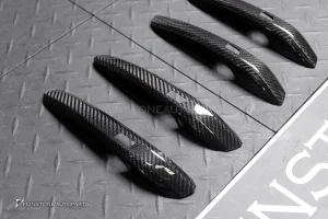 ชุดมือจับ Carbon fiber แบบครอบแปะ สำหรับ Audi A5