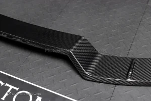 สปอยเลอร์หลังคา Carbon fiber สำหรับ BMW XM G09 ทรง larte Design