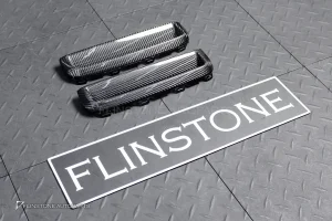 ช่องลมหน้า Carbon fiber สำหรับ BMW I4 G26 ทรง M Performance แท้