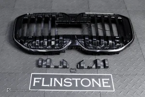 กระจังหน้า LED สำหรับ BMW G07 I7 เส้นเดี่ยว สีดำเงา