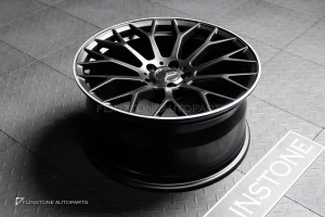 ล้อ Custom forged สำหรับ W206 C63 S AMG ขอบ 19 5-112 สีดำด้าน