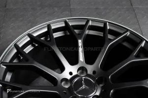 ล้อ Custom forged สำหรับ W206 C63 S AMG ขอบ 19 5-112 สีดำด้าน
