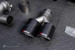 ดิฟฟิวเซอร์ Carbon fiber พร้อมปลายท่อ สำหรับ BMW I5 G60 ทรง TAKD