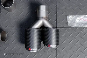 ดิฟฟิวเซอร์ Carbon fiber พร้อมปลายท่อ สำหรับ BMW I5 G60 ทรง TAKD