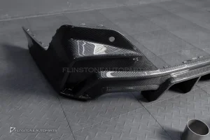 ดิฟฟิวเซอร์ Carbon fiber พร้อมปลายท่อ สำหรับ BMW I5 G60 ทรง TAKD