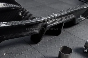 ดิฟฟิวเซอร์ Carbon fiber พร้อมปลายท่อ สำหรับ BMW I5 G60 ทรง TAKD