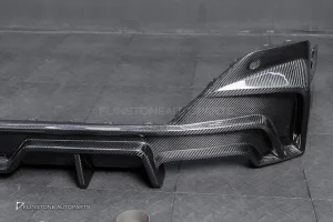 ดิฟฟิวเซอร์ Carbon fiber พร้อมปลายท่อ สำหรับ BMW I5 G60 ทรง TAKD