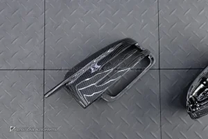 กระจกมองข้าง Carbon fiber สำหรับ W117 CLA-Class ทรง M Power