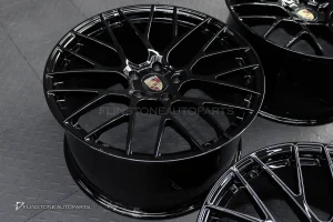 ล้อ Custom forged สำหรับ PORSCHE CAYENNE 9Y0.2 ลาย Spyder ขอบ 22 5-130