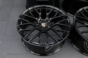 ล้อ Custom forged สำหรับ PORSCHE CAYENNE 9Y0.2 ลาย Spyder ขอบ 22 5-130