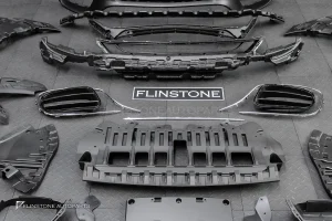 ชุดประกอบ ชุดกันชนหน้า สำหรับ W222 S-Class ทรง S63