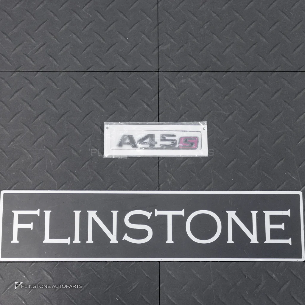 โลโก้ A45S สีดำเงา