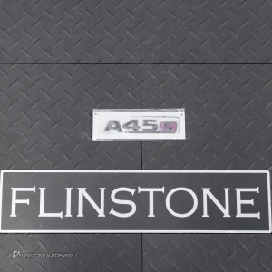 โลโก้ A45S สีดำเงา