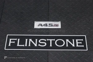 โลโก้ A45S สีดำเงา