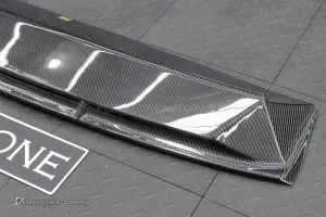ลิ้นหน้าชิ้นกลาง สำหรับ Porsche Cayenne E3.2 ทรง Future Design