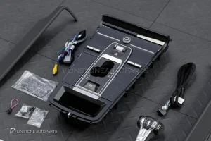 ชุดคอลโซลหัวเกียร์ Carbon fiber สำหรับ Porsche Cayenne 958 To Cayenne E3