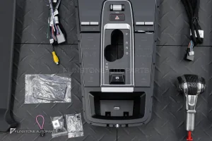 ชุดคอลโซลหัวเกียร์ Carbon fiber สำหรับ Porsche Cayenne 958 To Cayenne E3