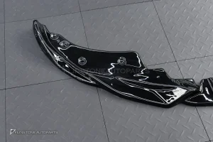 ลิ้นหน้า สำหรับ BMW G22 Series 4 ทรง GTS สีดำเงา