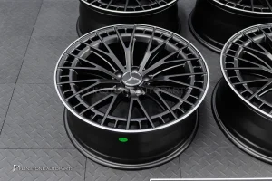 ล้อ Custom forged สำหรับ C238 E-Coupe ทรง CLE53 AMG ขอบ 20 5-112 สีดำด้าน