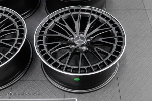 ล้อ Custom forged สำหรับ C238 E-Coupe ทรง CLE53 AMG ขอบ 20 5-112 สีดำด้าน