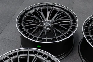 ล้อ Custom forged สำหรับ C238 E-Coupe ทรง CLE53 AMG ขอบ 20 5-112 สีดำด้าน