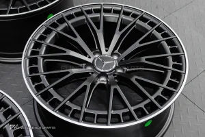 ล้อ Custom forged สำหรับ C238 E-Coupe ทรง CLE53 AMG ขอบ 20 5-112 สีดำด้าน