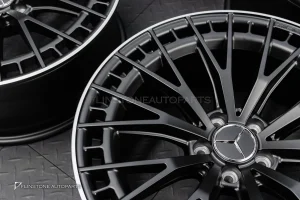 ล้อ Custom forged สำหรับ C238 E-Coupe ทรง CLE53 AMG ขอบ 20 5-112 สีดำด้าน