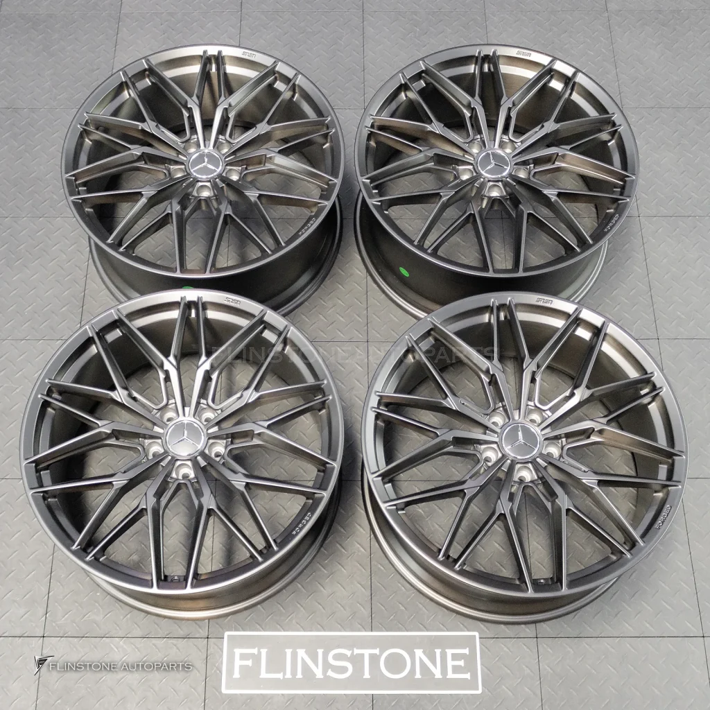 ล้อ Custom forged สำหรับ W465 G-Class ลาย USUS-012 ขอบ 23 5-130 สีดำด้าน